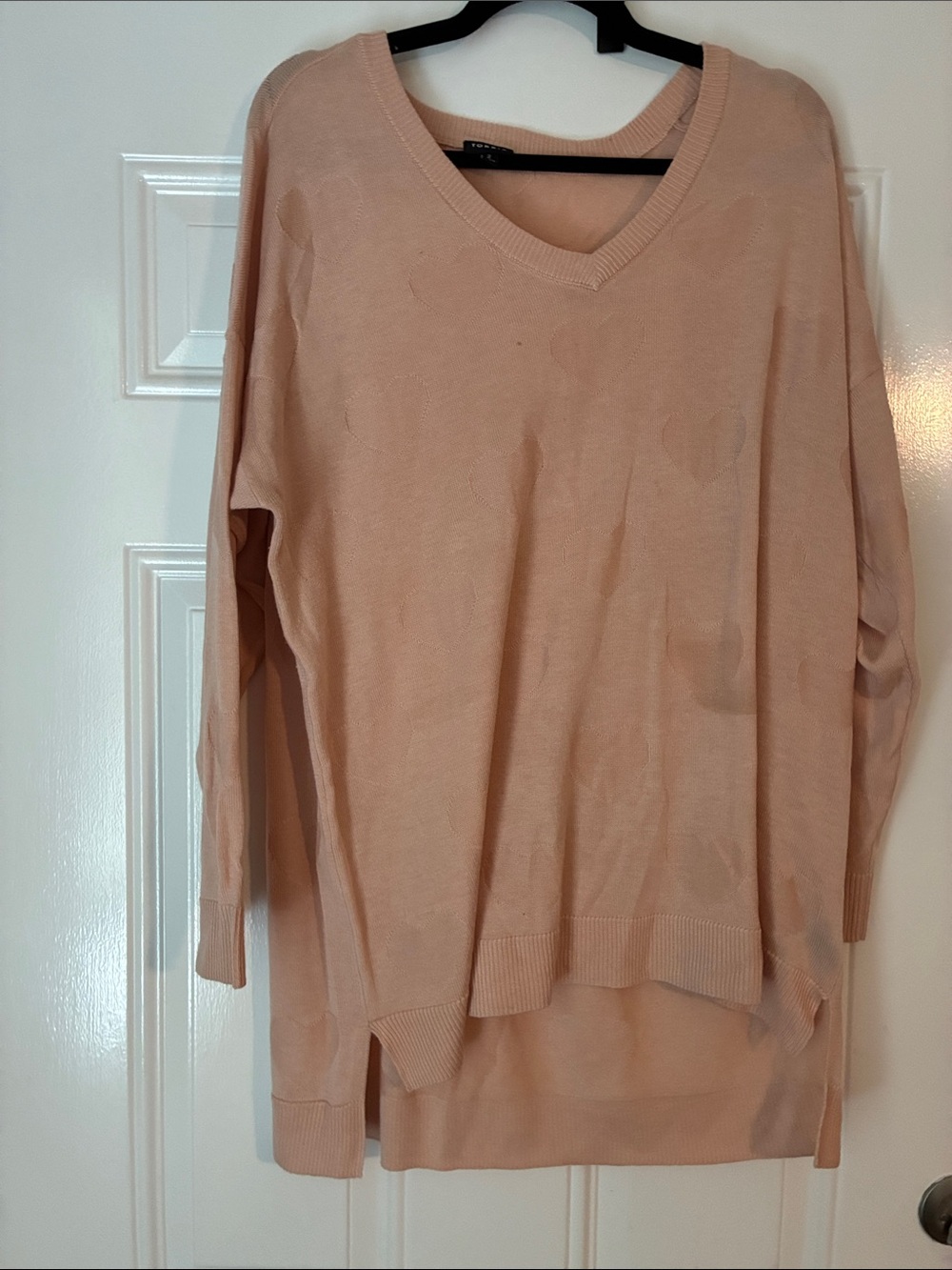 torrid Blush Pink V-Neck Sweater